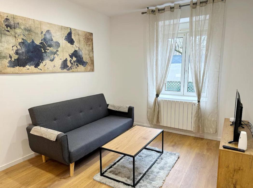 Rs-0 - Appartement F2 Au Rdc A Mulhouse Pour 1-3 Pers Exterior foto