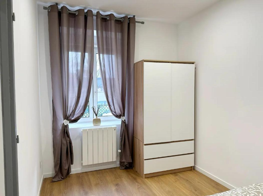Rs-0 - Appartement F2 Au Rdc A Mulhouse Pour 1-3 Pers Exterior foto